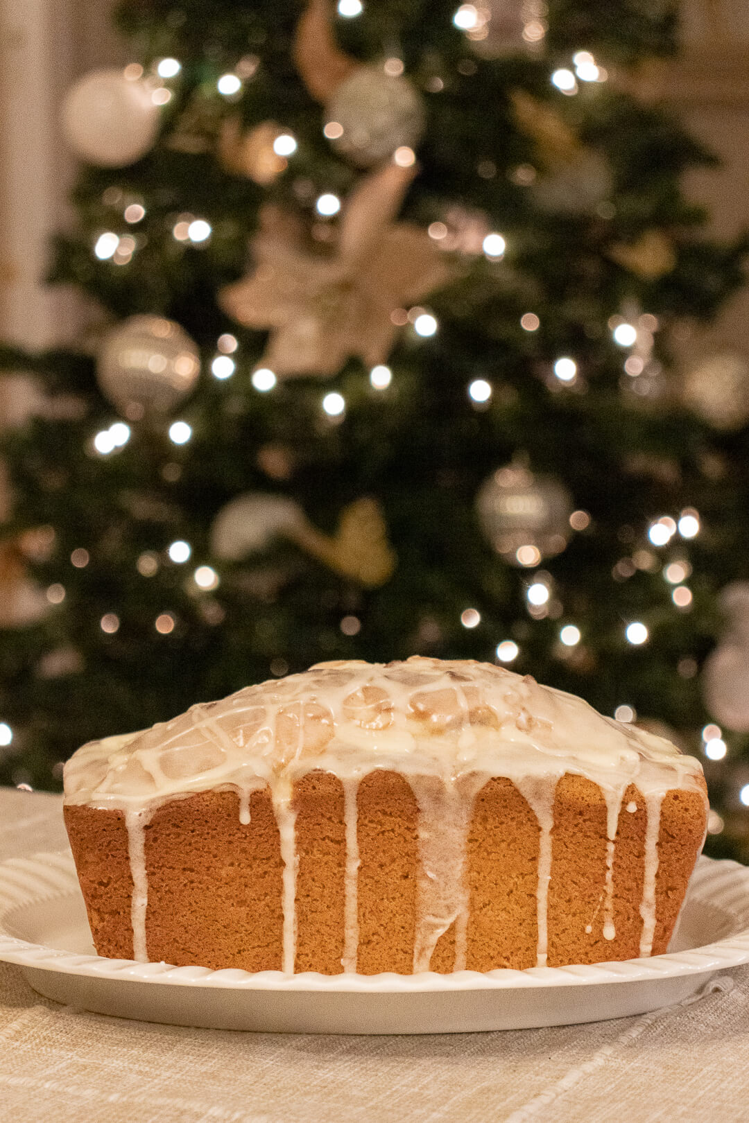 Christmas Eggnog Loaf Recipe | Hi there, let’s glow