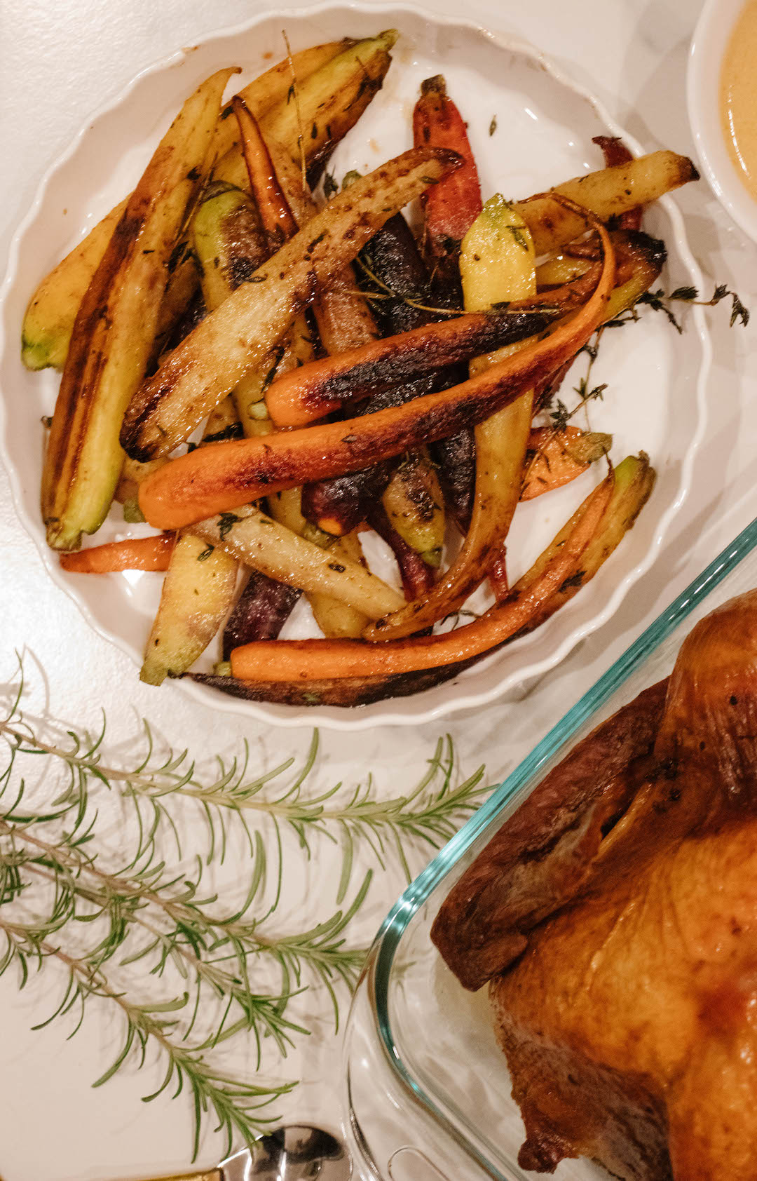 Candy and Smoky Paprika Herb Roasted Carrots